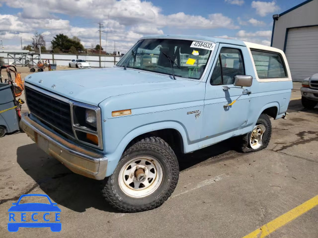 1981 FORD BRONCO U10 1FMDU15G1BLA60898 image 1