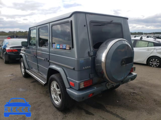 2005 MERCEDES-BENZ G 500 WDCYR49E25X160212 image 2