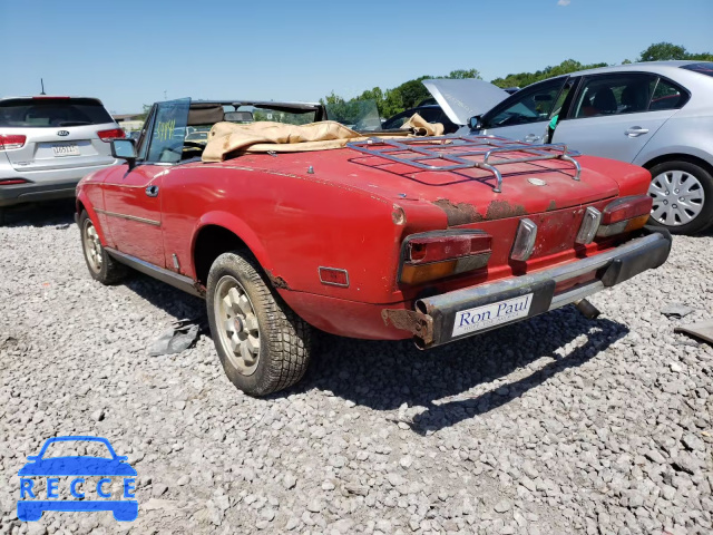 1982 FIAT 124 SPIDER ZFAAS00BXC5003258 image 2