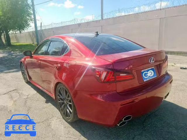 2011 LEXUS IS F JTHBP5C21B5008837 image 2