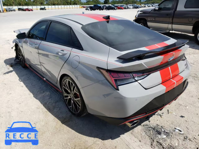 2022 HYUNDAI ELANTRA N KMHLW4AK9NU002215 image 2