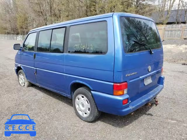 2000 VOLKSWAGEN EUROVAN MV WV2MH4701YH045812 image 2