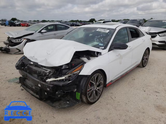 2022 HYUNDAI ELANTRA N KMHLW4AK0NU001423 image 1