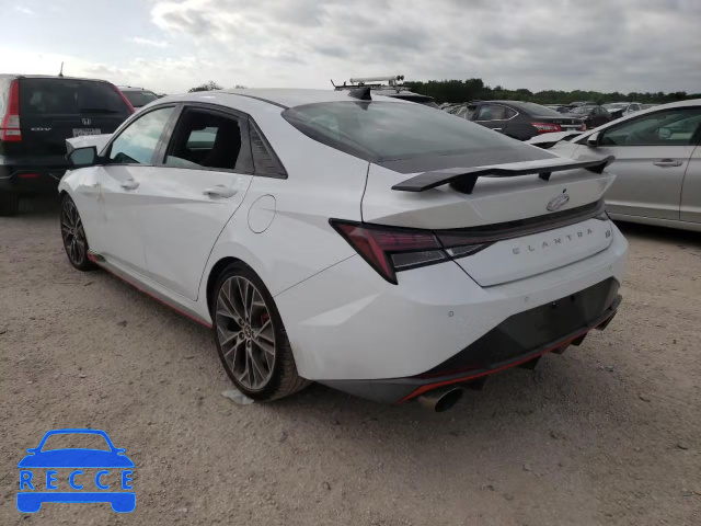2022 HYUNDAI ELANTRA N KMHLW4AK0NU001423 image 2