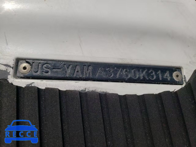 2014 YAMAHA JET SKI YAMA3760K314 зображення 9