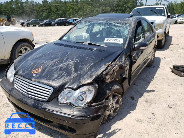 2003 MERCEDES-BENZ C CLASS WDBRF61J53E011713 image 1