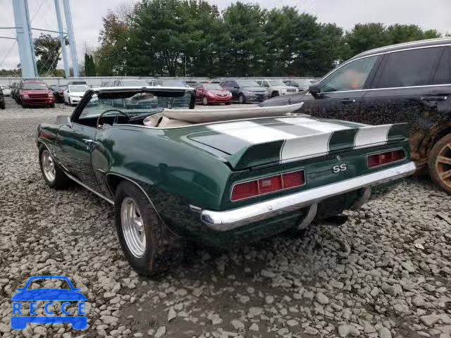 1969 CHEVROLET CAMERO 124679L515959 image 2