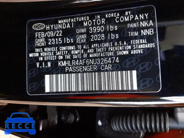 2022 HYUNDAI ELANTRA N KMHLR4AF6NU326474 Bild 9