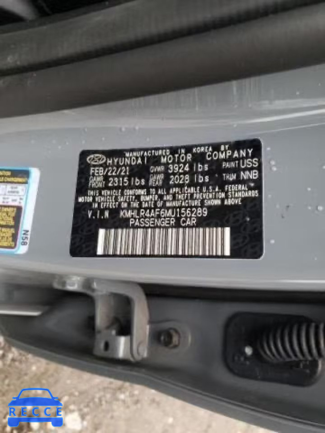 2021 HYUNDAI ELANTRA N KMHLR4AF6MU156289 image 9