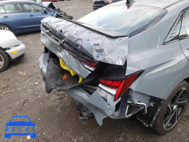 2021 HYUNDAI ELANTRA N KMHLR4AF6MU156289 image 8