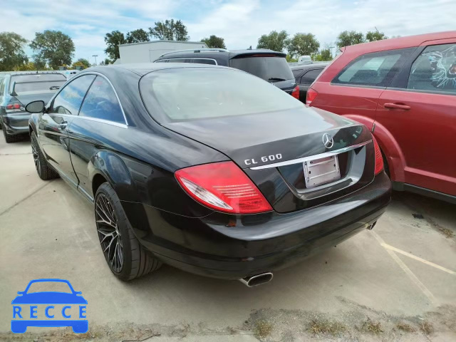 2007 MERCEDES-BENZ CL 600 WDDEJ76X27A005310 image 2