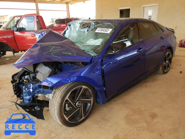 2022 HYUNDAI ELANTRA N KMHLR4AF5NU327633 image 1
