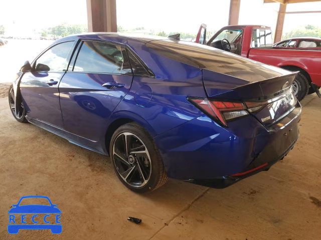 2022 HYUNDAI ELANTRA N KMHLR4AF5NU327633 image 2