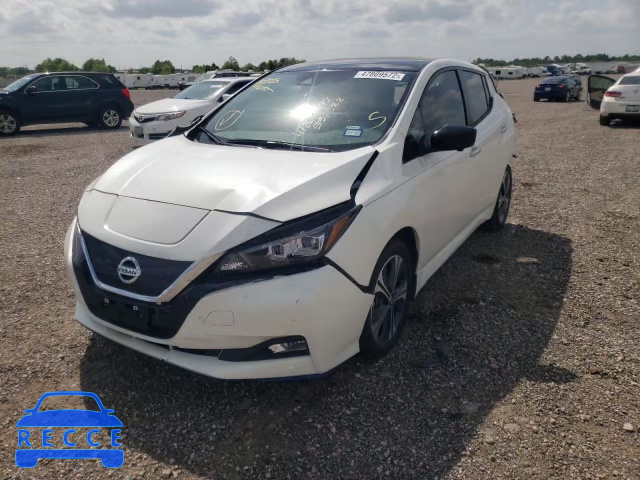 2021 NISSAN LEAF SV PL 1N4BZ1CV3MC551528 image 1