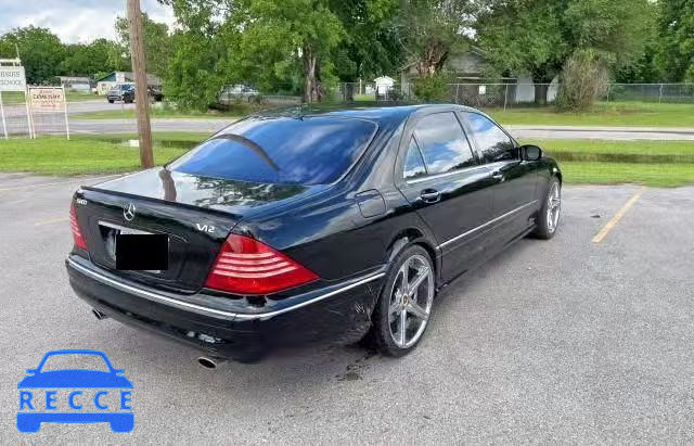 2001 MERCEDES-BENZ S 600 WDBNG78J41A191049 image 3