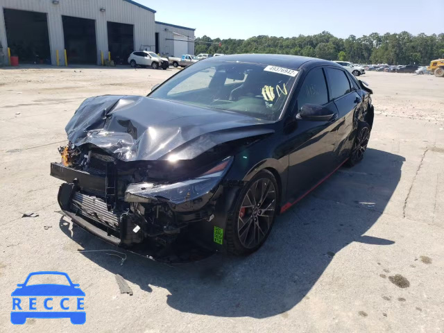2022 HYUNDAI ELANTRA N KMHLW4AK4NU001666 image 1