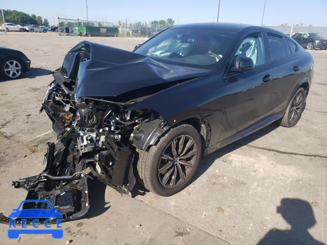 2022 BMW X6 XDRIVE4 5UXCY6C05N9M60969 image 1