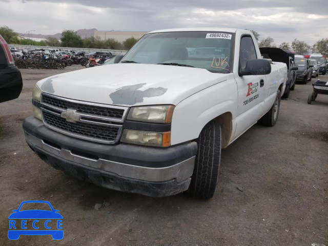 2006 CHEVROLET 1500 SILVE 4GCEC14X96G141776 image 1