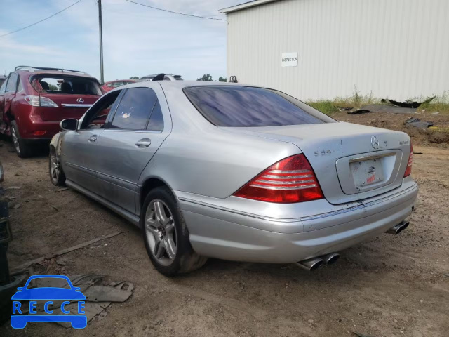 2004 MERCEDES-BENZ S 55 AMG WDBNG74J14A406221 image 2