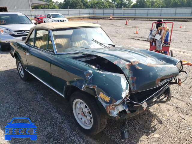 1982 FIAT 124 SPIDER ZFAAS00B5C5003796 image 0