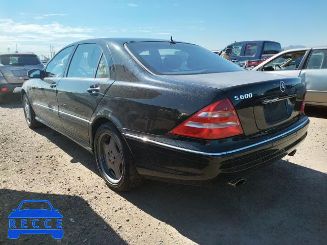 2001 MERCEDES-BENZ S 600 WDBNG78J81A208676 image 2