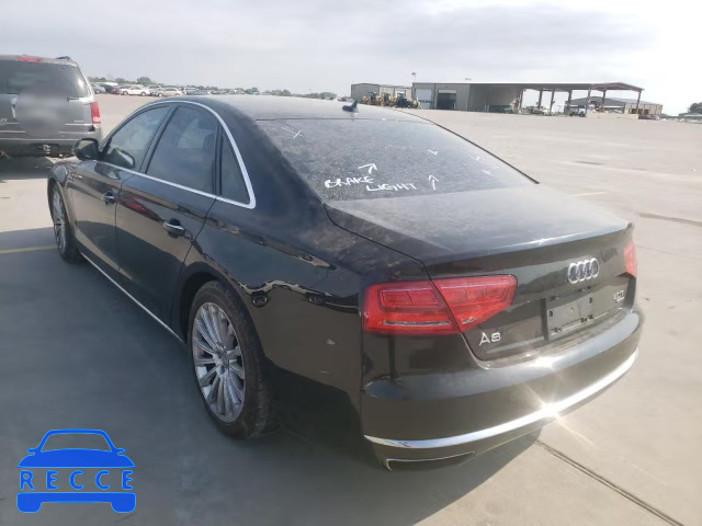 2014 AUDI A8 QUATTRO WAUA2AFD8EN003072 image 2