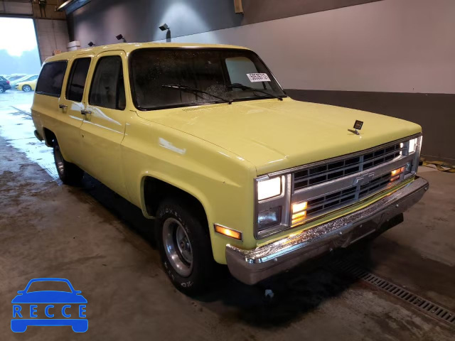 1987 CHEVROLET SUBURBAN R 1GNER16K8HF181956 зображення 0