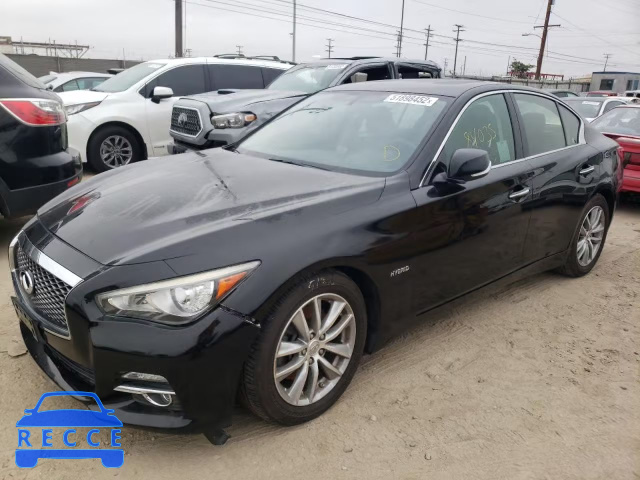 2014 INFINITI Q50 HYBRID JN1AV7AP2EM690363 зображення 1