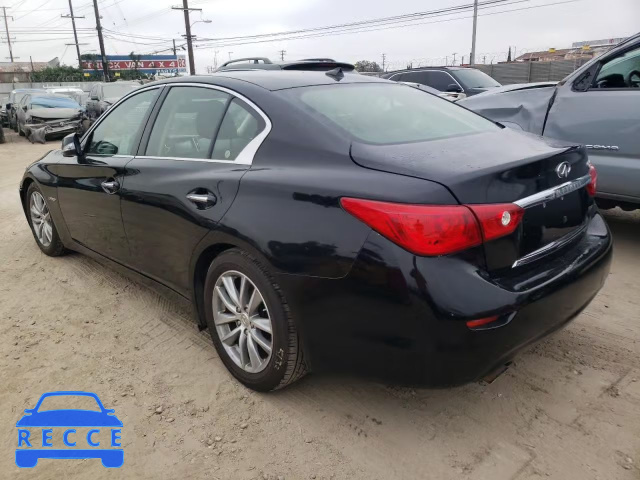 2014 INFINITI Q50 HYBRID JN1AV7AP2EM690363 image 2