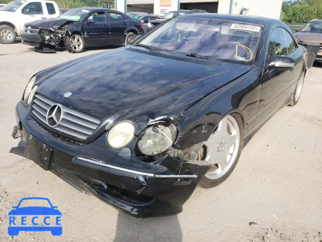 2002 MERCEDES-BENZ CL 55 AMG WDBPJ73J52A025027 зображення 1