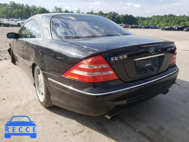 2002 MERCEDES-BENZ CL 55 AMG WDBPJ73J52A025027 зображення 2