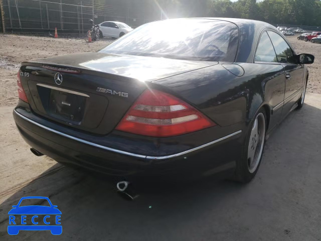 2002 MERCEDES-BENZ CL 55 AMG WDBPJ73J52A025027 зображення 3