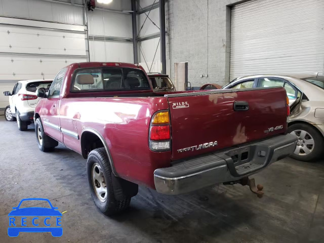 2001 TOYOTA TUNDRA SR5 5TBKT44161S170526 image 2