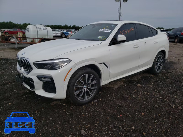2020 BMW X6 XDRIVE4 5UXCY6C08L9B97909 image 1