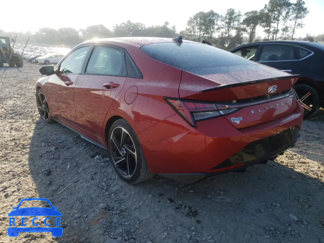 2021 HYUNDAI ELANTRA N KMHLR4AF7MU197272 image 2