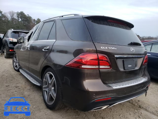 2017 MERCEDES-BENZ GLE 550E 4 4JGDA6DBXHA934469 image 2