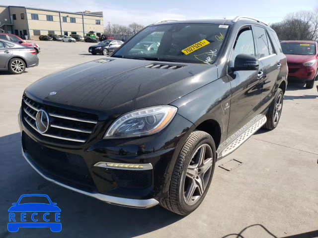 2014 MERCEDES-BENZ ML 63 AMG 4JGDA7EB3EA348759 зображення 1