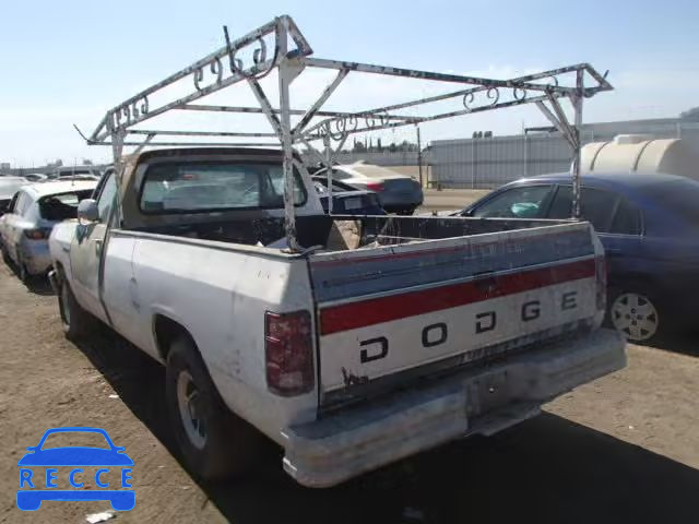 1993 DODGE D-150 1B7HE16Y9PS251363 image 2