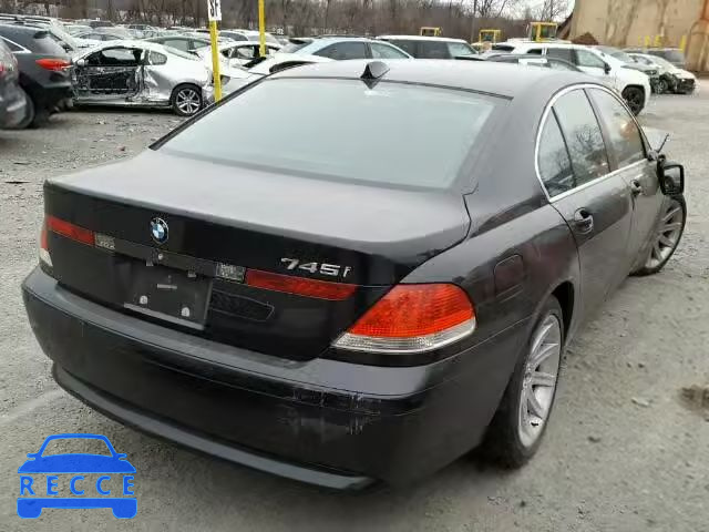 2005 BMW 745I WBAGL63595DP75121 image 3