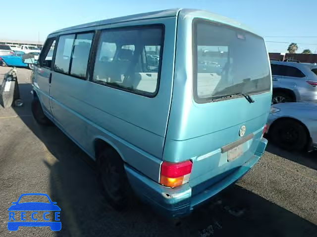 1993 VOLKSWAGEN EUROVAN MV WV2MC070XPH076031 Bild 2