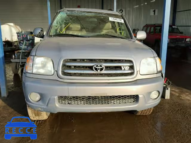 2001 TOYOTA SEQUOIA LI 5TDBT48A41S020934 зображення 8