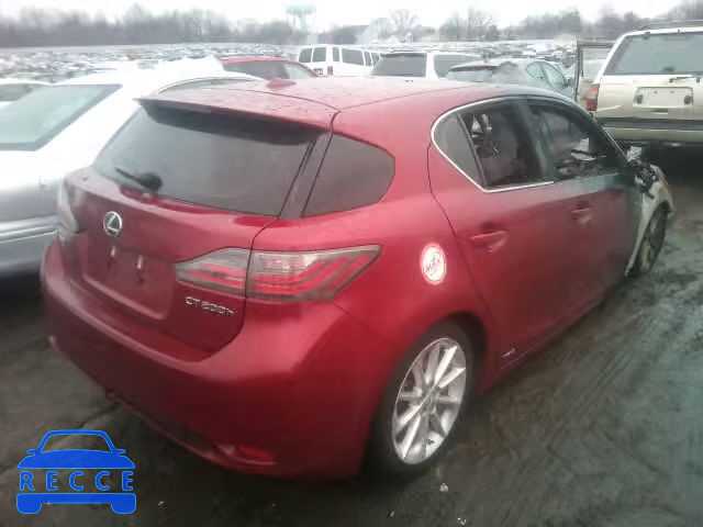 2012 LEXUS CT200H JTHKD5BH5C2117710 зображення 3