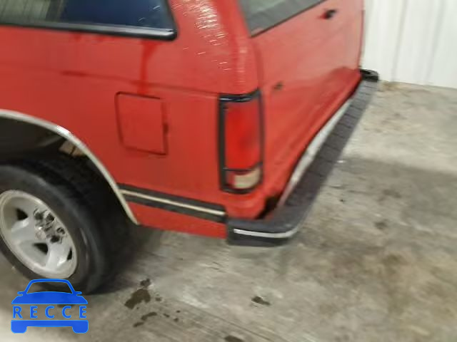 1993 CHEVROLET S10 BLAZER 1GNDT13W0P2167270 зображення 9