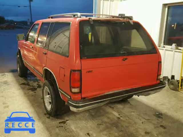 1993 CHEVROLET S10 BLAZER 1GNDT13W0P2167270 зображення 2