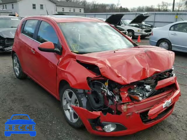 2012 CHEVROLET SONIC LTZ 1G1JE6SH4C4153482 image 0