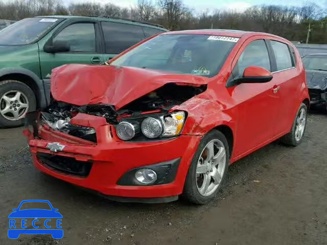 2012 CHEVROLET SONIC LTZ 1G1JE6SH4C4153482 Bild 1