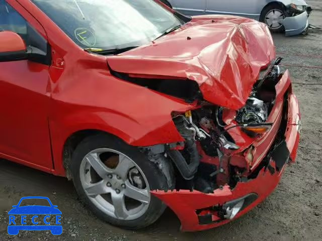 2012 CHEVROLET SONIC LTZ 1G1JE6SH4C4153482 image 8