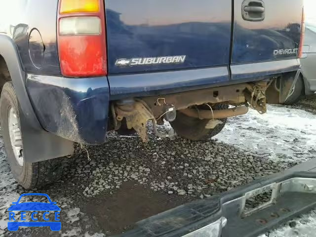 2001 CHEVROLET K2500 SUBU 3GNGK26U61G184203 зображення 9