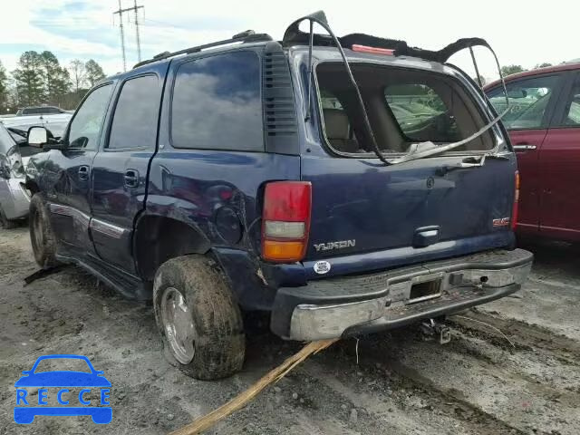 2003 GMC YUKON 1GKEC13Z33J300244 image 2