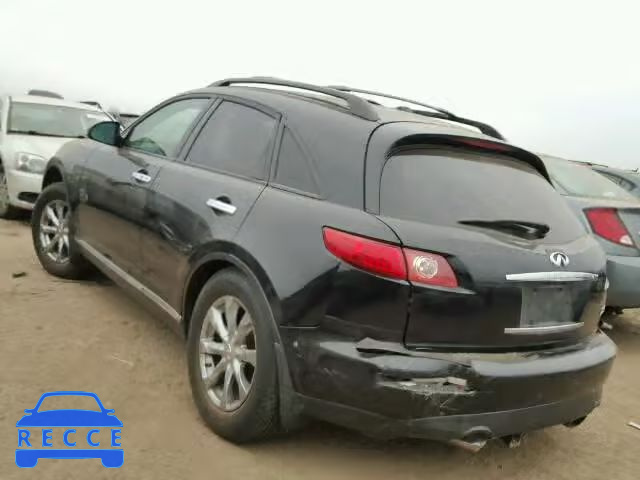 2007 INFINITI FX35 JNRAS08W17X204444 image 2